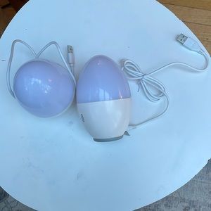 Two egg lights